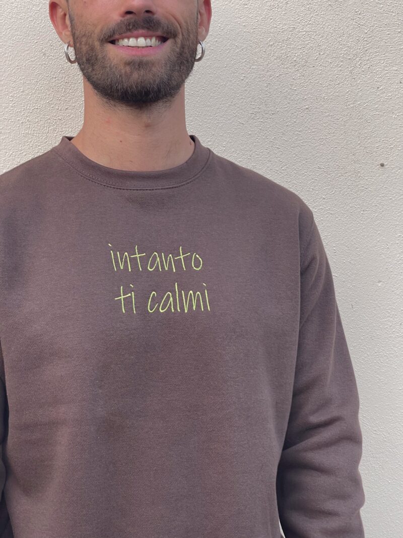 Felpa Intanto ti Calmi