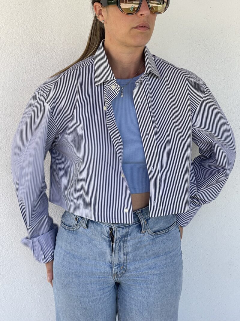 CAMICIA vintage ricamo ROTOLANDO VERSO LOURDES