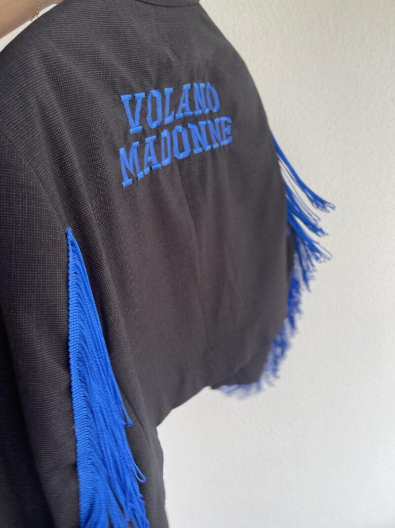 Blazer vintage con ricamo Volano Madonne