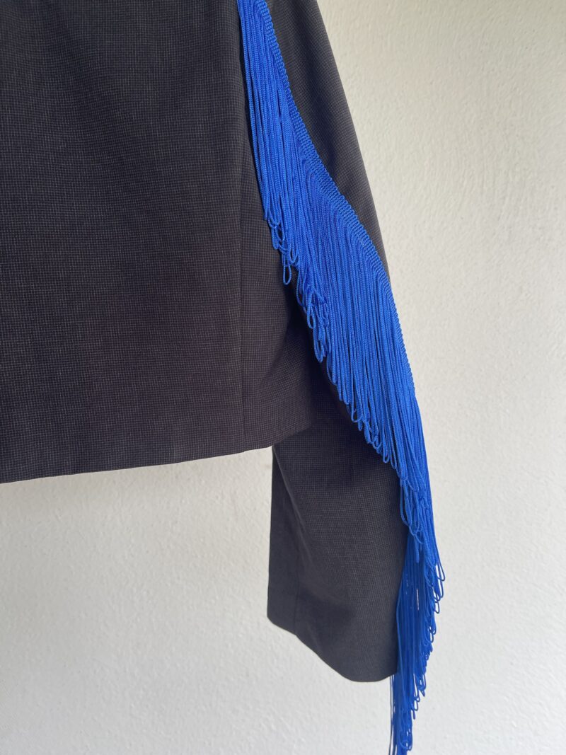 Blazer vintage con ricamo Volano Madonne
