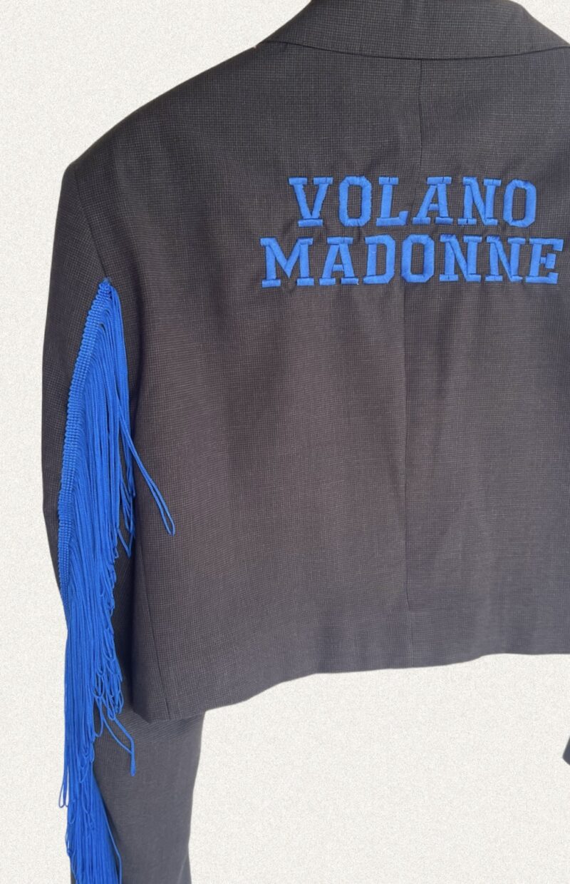 Blazer vintage con ricamo Volano Madonne