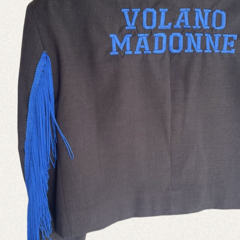 Blazer vintage con ricamo Volano Madonne