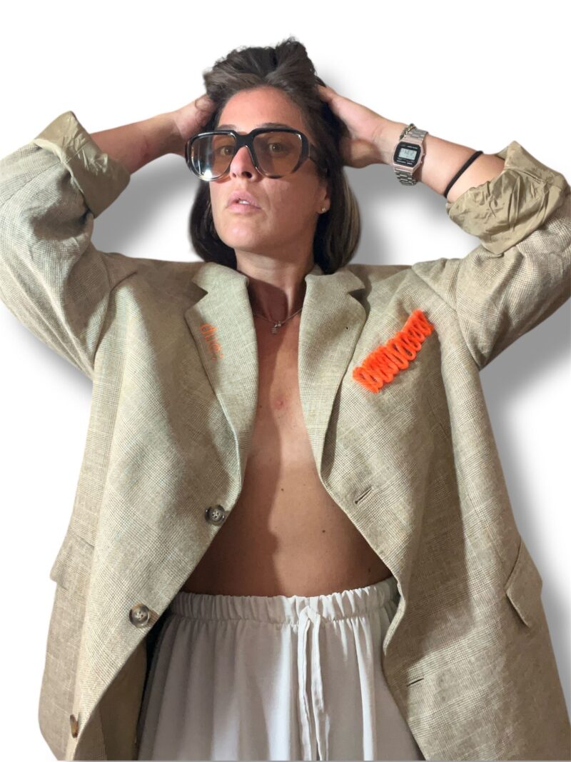 Blazer vintage ME NE SBATTO