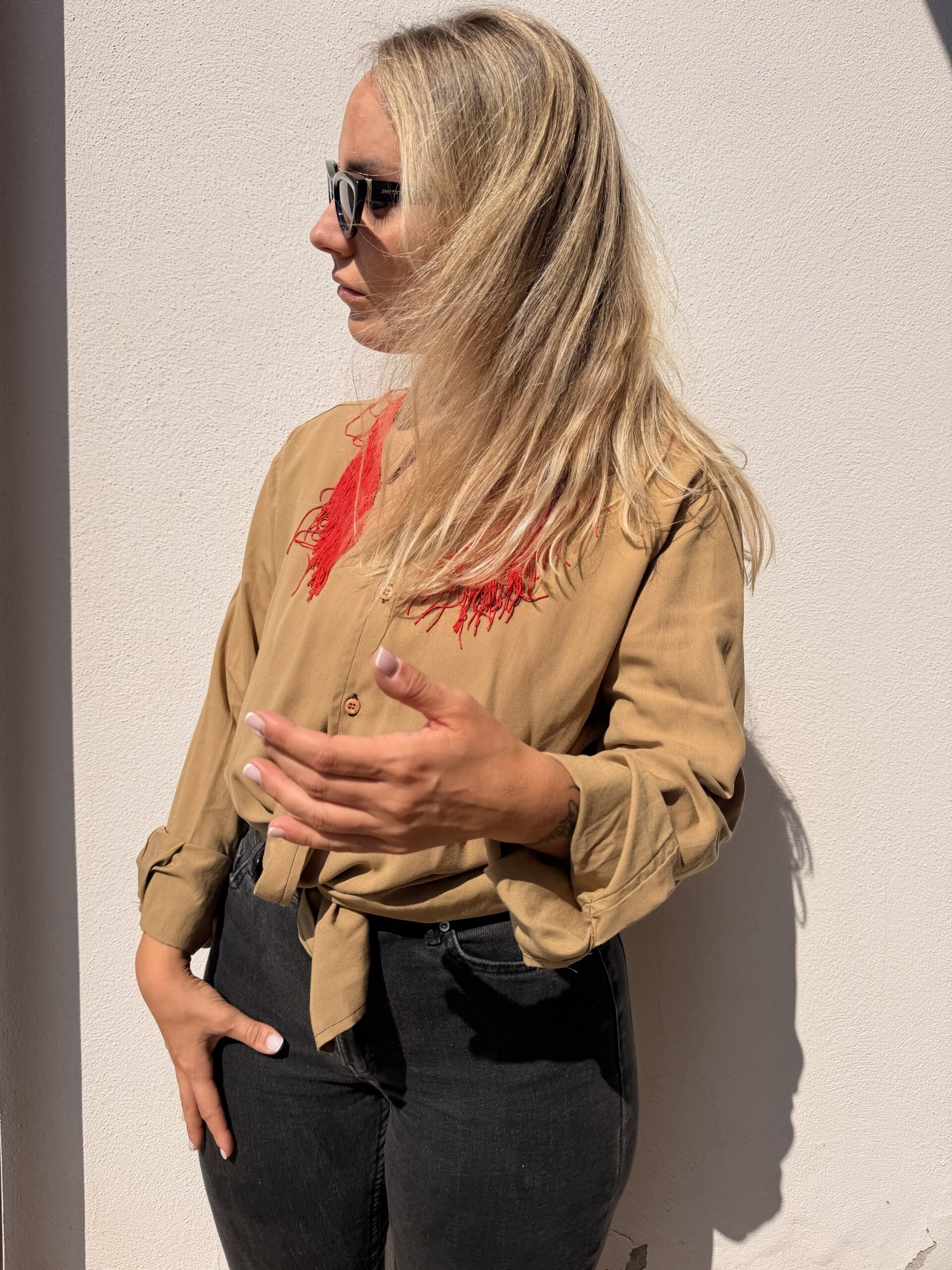 Camicia VOLANO MADONNE