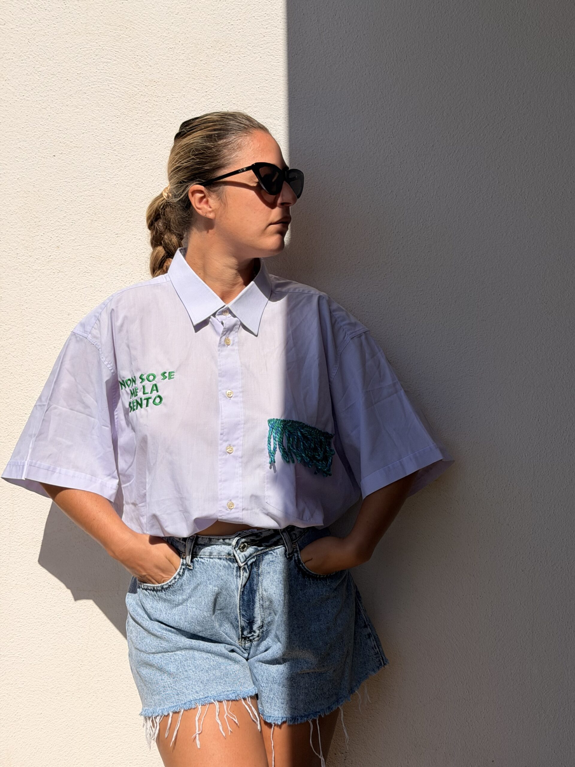 Camicia NON SO SE ME LA SENTO bomber